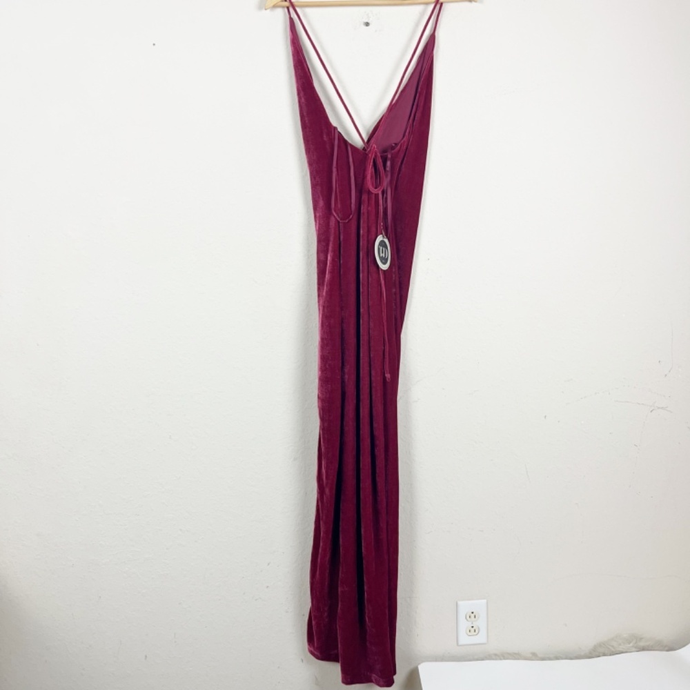 The Jetset Diaries Angulia Velvet Maxi Dress Size Small - Picture 8 of 9